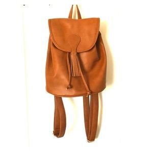 Brown backpack